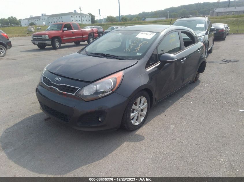 2014 KIA RIO EX - KNADN5A38E6362135
