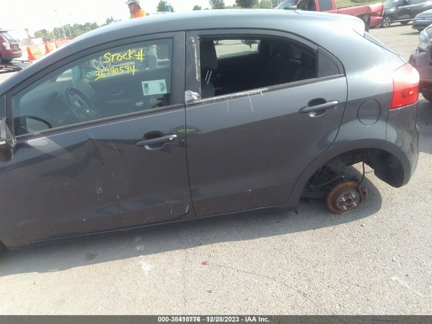 2014 KIA RIO EX - KNADN5A38E6362135