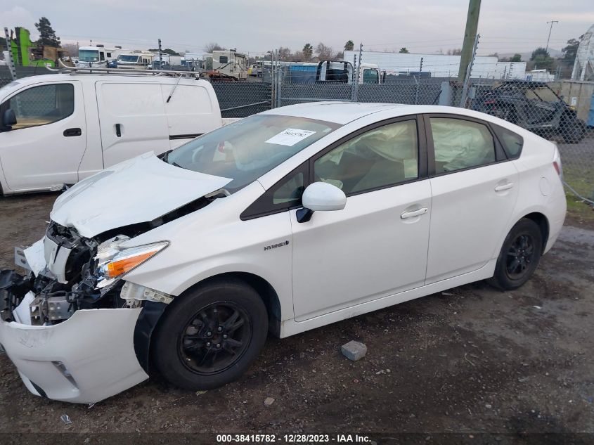 2015 TOYOTA PRIUS TWO - JTDKN3DU0F0406877