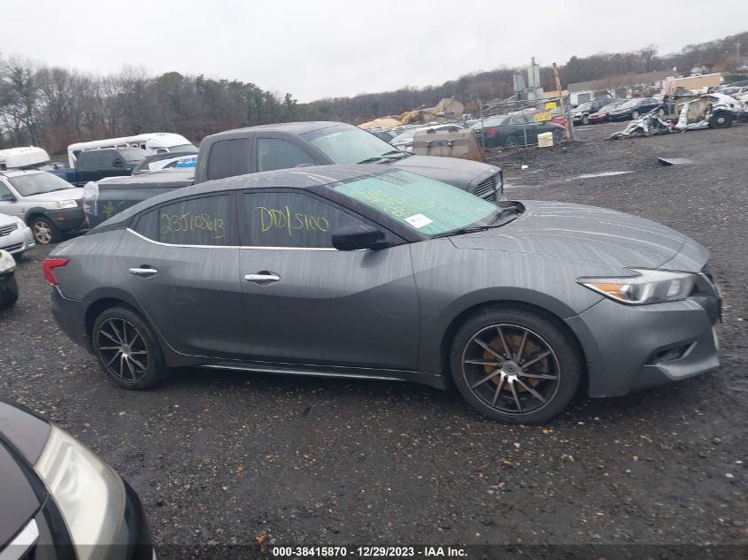 2016 NISSAN MAXIMA 3.5S/SV/SL/SR/PLAT - 1N4AA6AP3GC427154