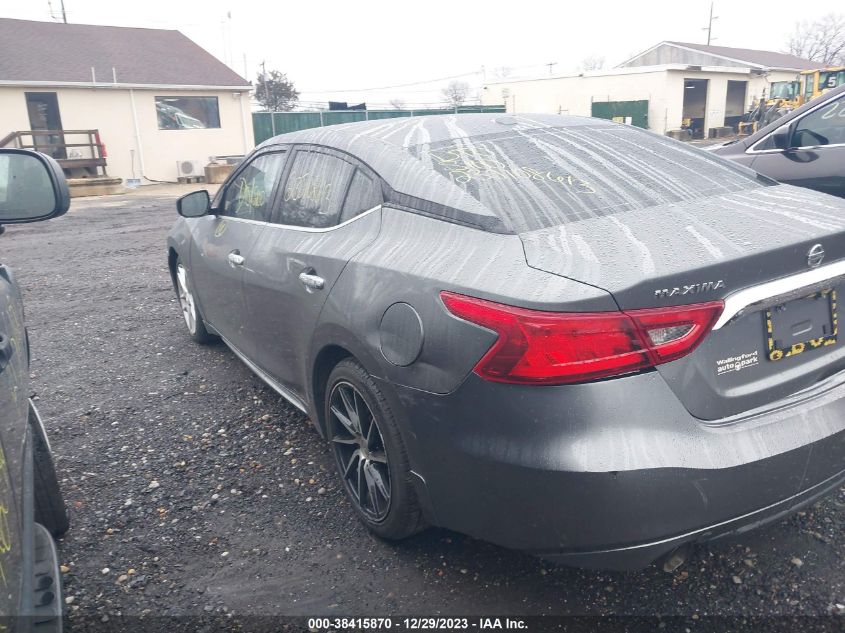 2016 NISSAN MAXIMA 3.5S/SV/SL/SR/PLAT - 1N4AA6AP3GC427154