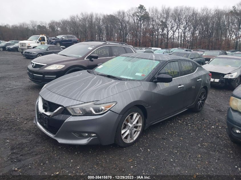 2016 NISSAN MAXIMA 3.5S/SV/SL/SR/PLAT - 1N4AA6AP3GC427154