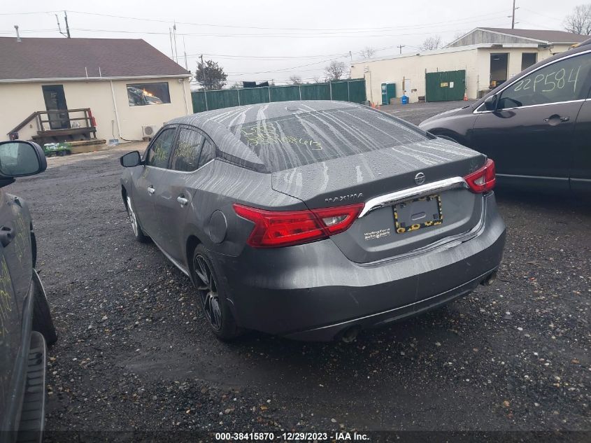 2016 NISSAN MAXIMA 3.5S/SV/SL/SR/PLAT - 1N4AA6AP3GC427154