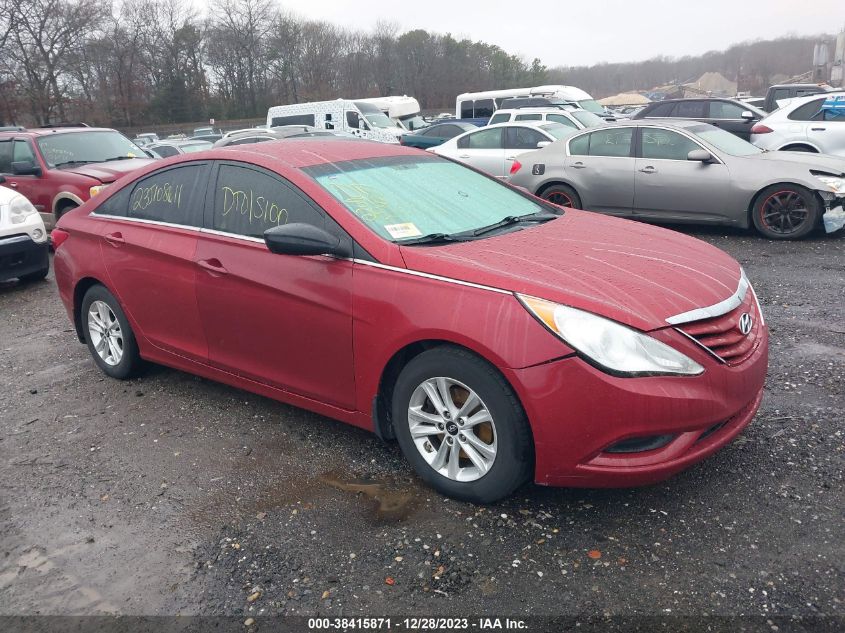2013 HYUNDAI SONATA GLS - 5NPEB4AC7DH645866