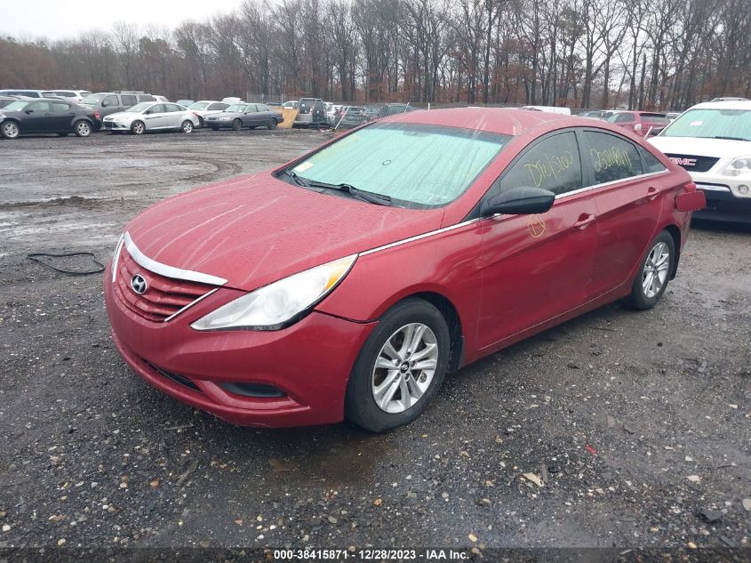 2013 HYUNDAI SONATA GLS - 5NPEB4AC7DH645866