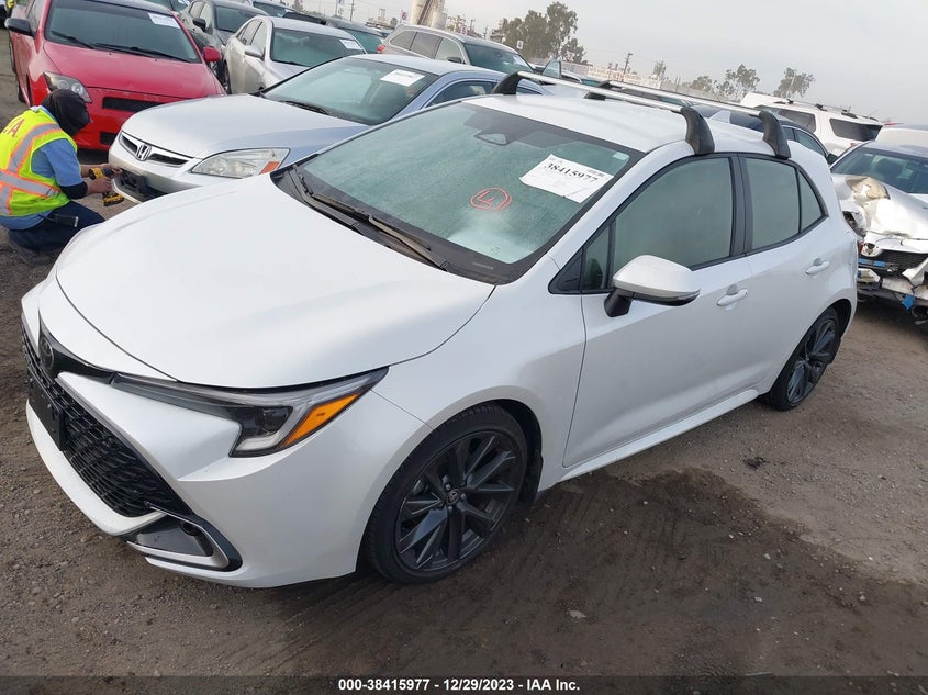 VIN JTNC4MBEXP3201779 2023 TOYOTA COROLLA XSE