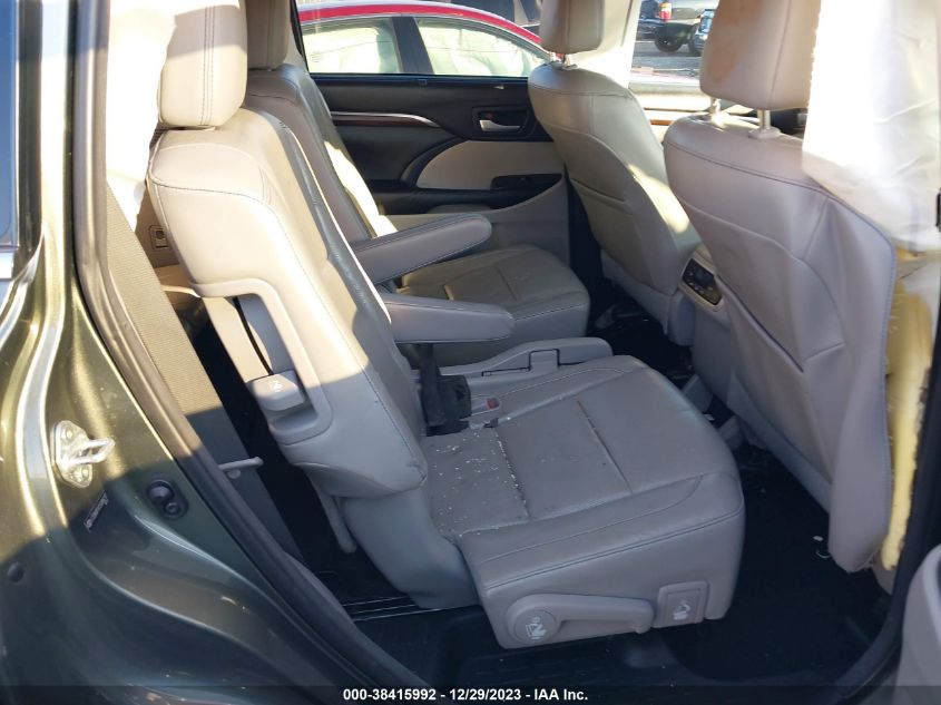 2014 TOYOTA HIGHLANDER LIMITED/LTD PLATNUM - 5TDDKRFH7ES006217