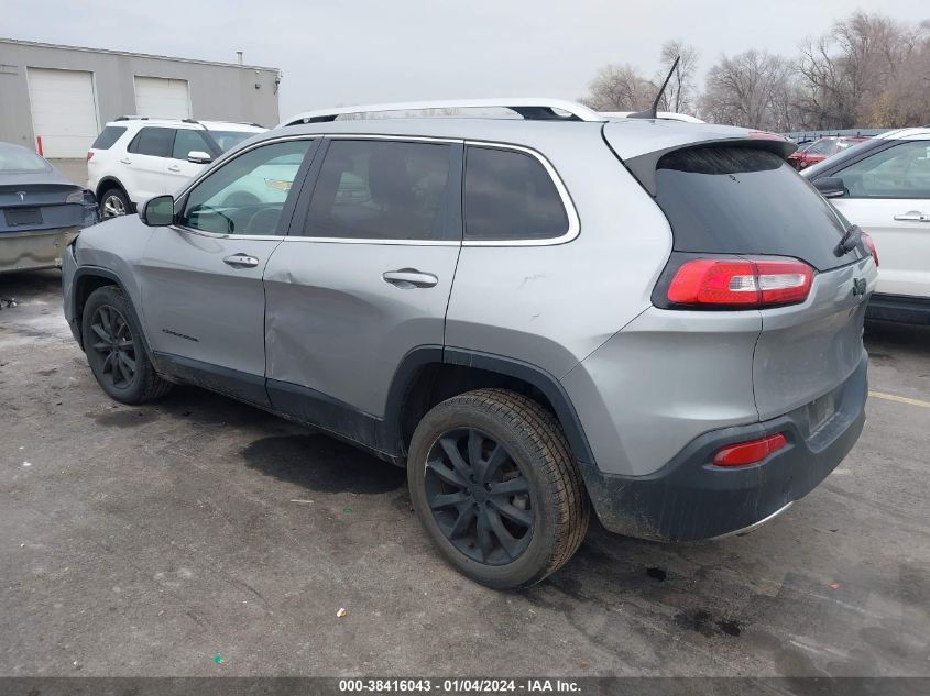 2016 JEEP CHEROKEE LIMITED - 1C4PJLDB5GW239480