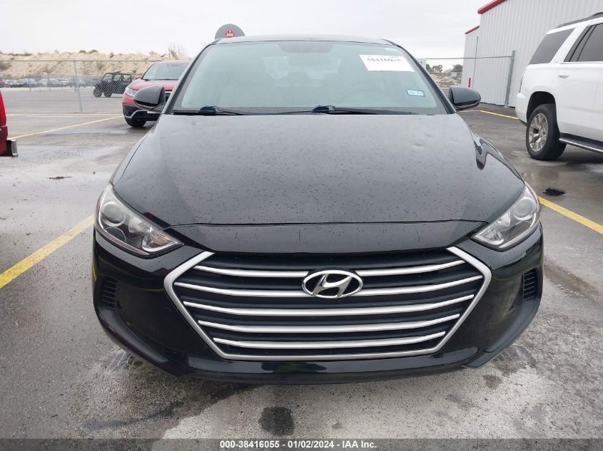 2017 HYUNDAI ELANTRA SE - KMHD74LFXHU359716