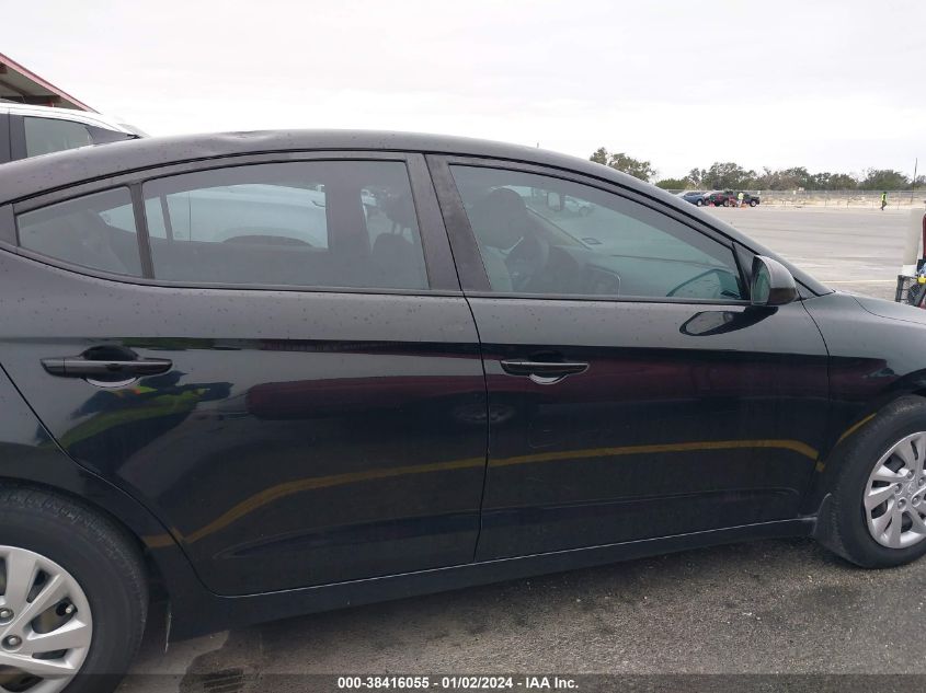 2017 HYUNDAI ELANTRA SE - KMHD74LFXHU359716