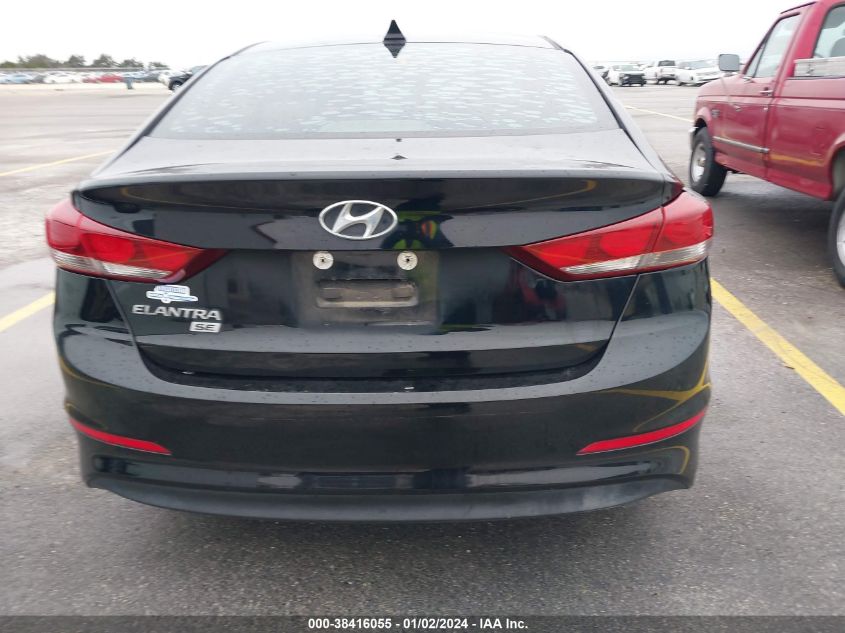 2017 HYUNDAI ELANTRA SE - KMHD74LFXHU359716