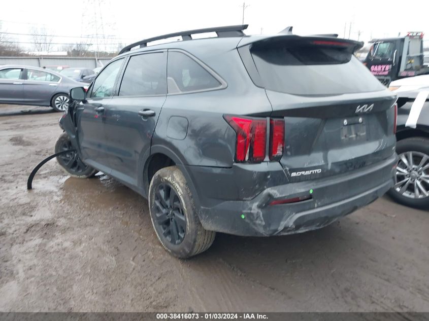 2023 KIA SORENTO X-LINE S - 5XYRLDLC8PG164998