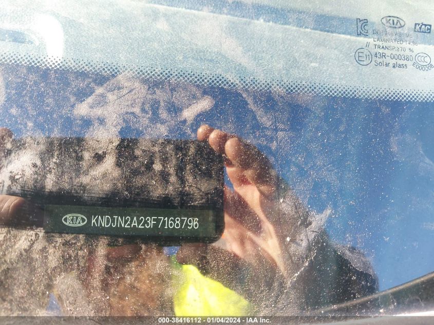 2015 KIA SOUL - KNDJN2A23F7168796