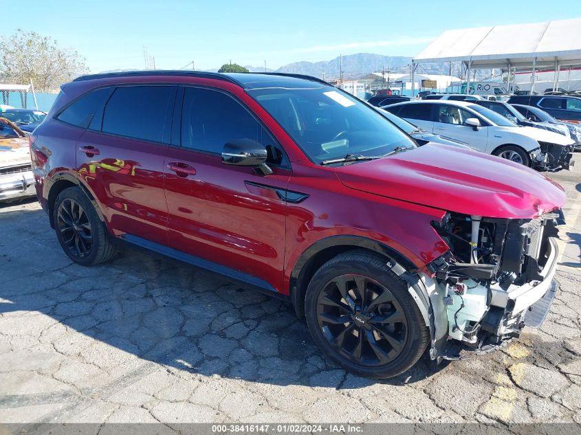 2022 KIA SORENTO SX - 5XYRK4LF6NG087347