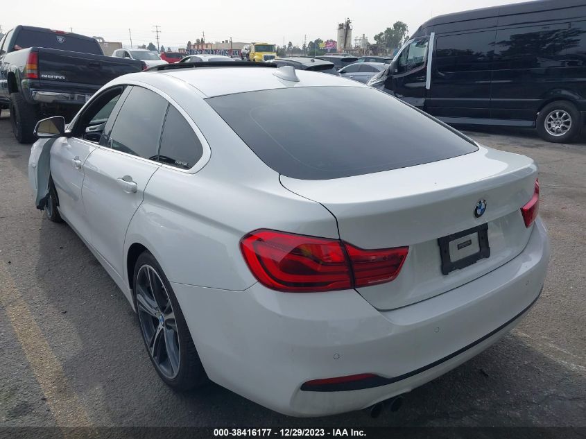 2018 BMW 430I GRAN COUPE GRAN COUPE - WBA4J1C59JBG77050