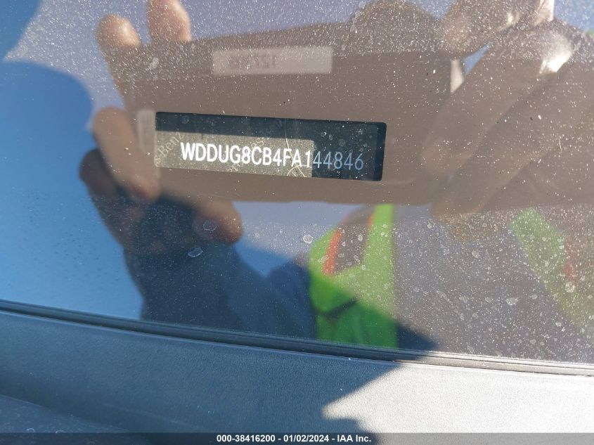 2015 MERCEDES-BENZ S 550 WDDUG8CB4FA144846