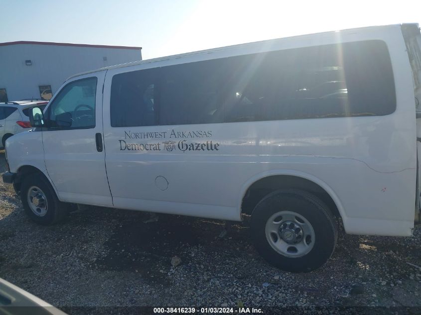 2014 CHEVROLET EXPRESS 3500 LT 1GAZGYFG3E1196435