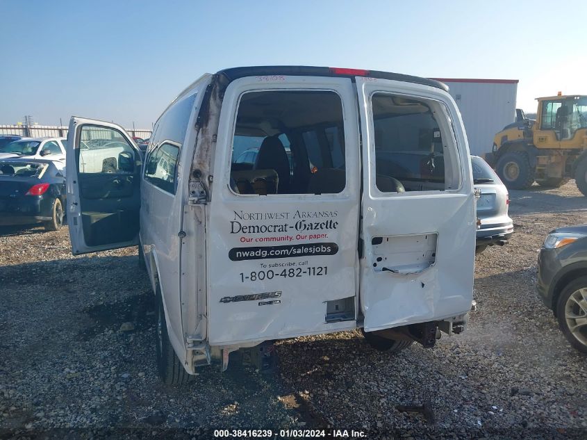 2014 CHEVROLET EXPRESS 3500 LT 1GAZGYFG3E1196435
