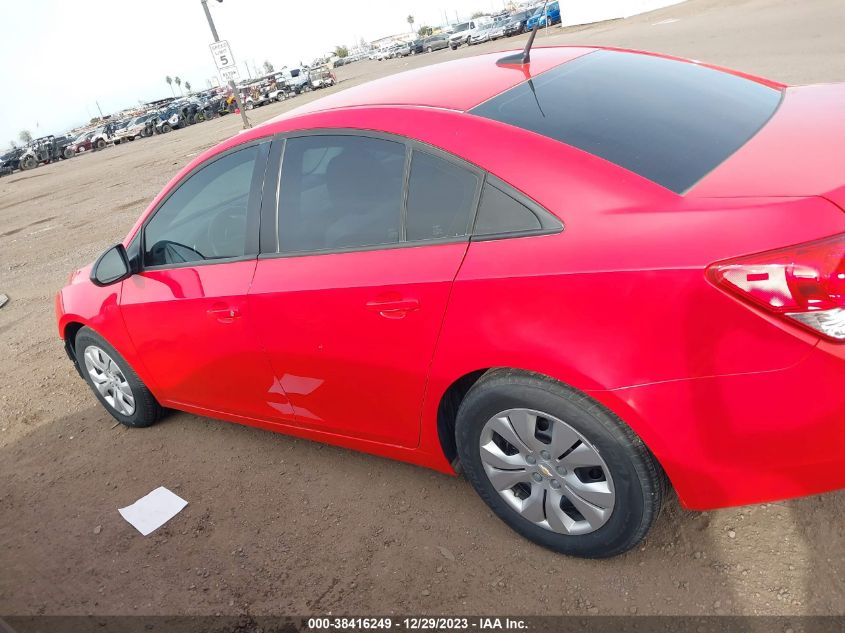 2014 CHEVROLET CRUZE LS AUTO - 1G1PA5SH0E7331986