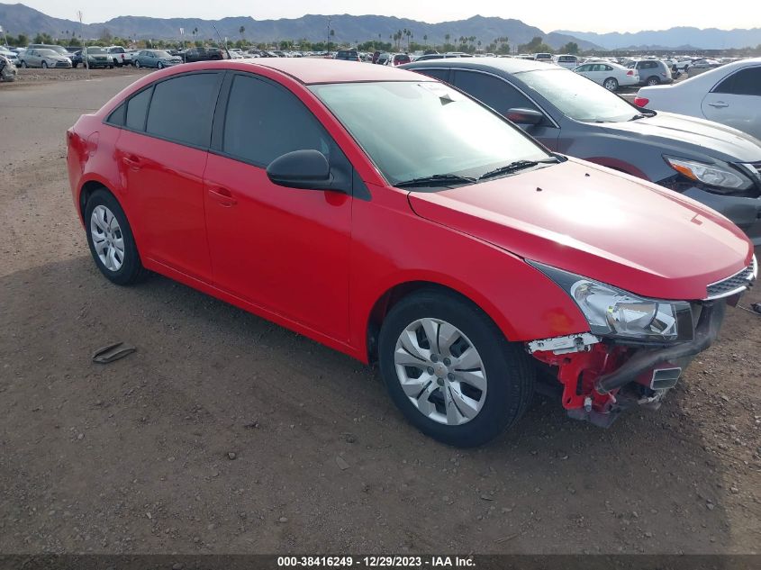 2014 CHEVROLET CRUZE LS AUTO - 1G1PA5SH0E7331986