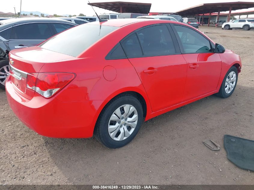 2014 CHEVROLET CRUZE LS AUTO - 1G1PA5SH0E7331986