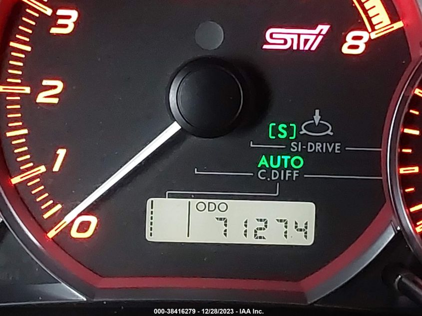 2013 SUBARU IMPREZA WRX STI JF1GV8J61DL010063