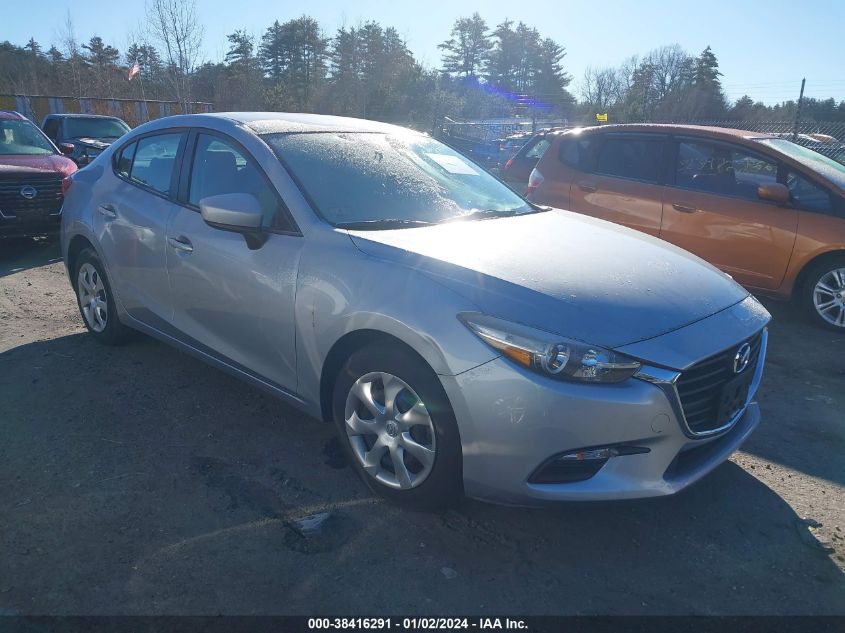 2017 MAZDA MAZDA3 4-DOOR SPORT - 3MZBN1U75HM108000