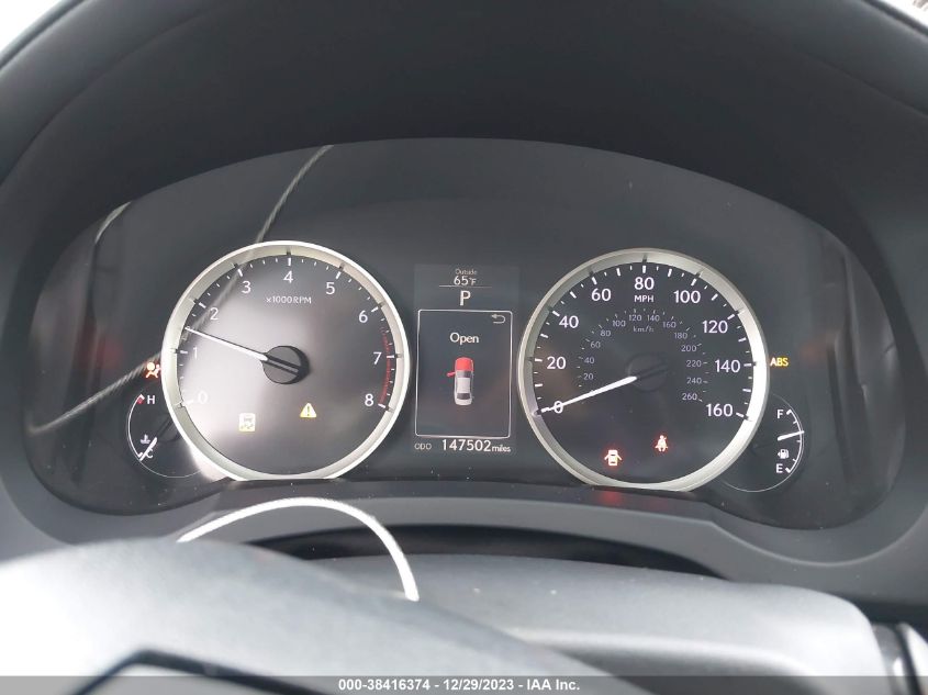 2014 LEXUS IS 250 - JTHBF1D27E5019209