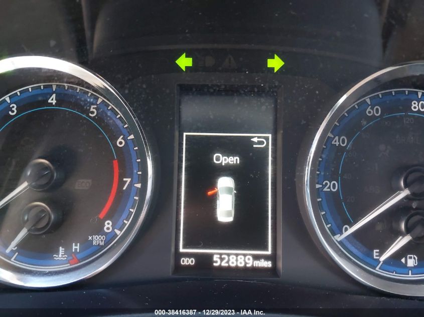 2019 TOYOTA COROLLA L/LE/XLE/SE/XSE - 5YFBURHE7KP913722