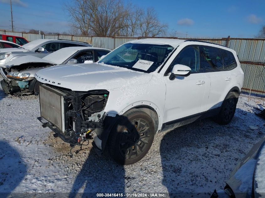 2022 KIA TELLURIDE EX - 5XYP3DHC7NG291500