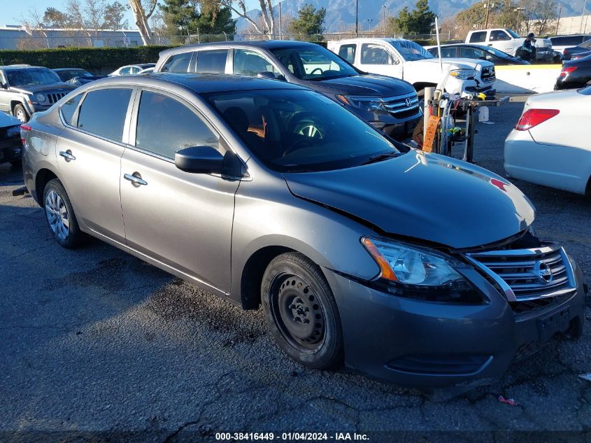 2015 NISSAN SENTRA FE+ S/S/SL/SR/SV - 3N1AB7AP2FY236430