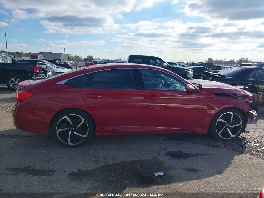 2019 HONDA ACCORD SPORT - 1HGCV1F39KA122876