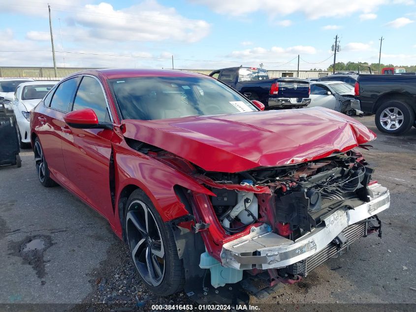 2019 HONDA ACCORD SPORT - 1HGCV1F39KA122876