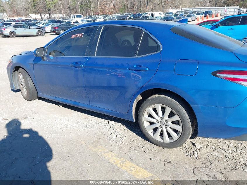 2019 TOYOTA CAMRY L/LE/XLE/SE/XSE - 4T1B11HK6KU270407
