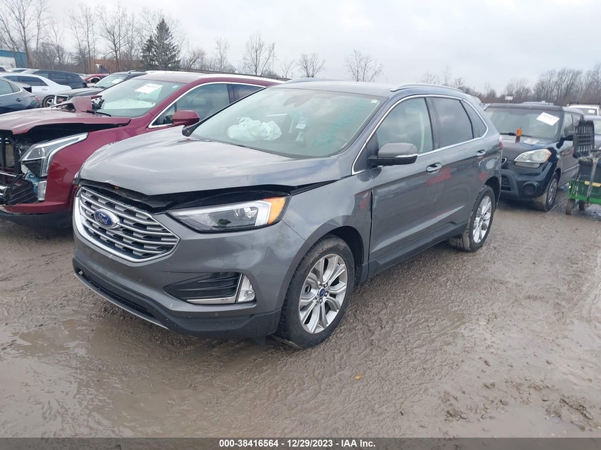 VIN 2FMPK4K97NBA76800 2022 FORD EDGE TITANIUM