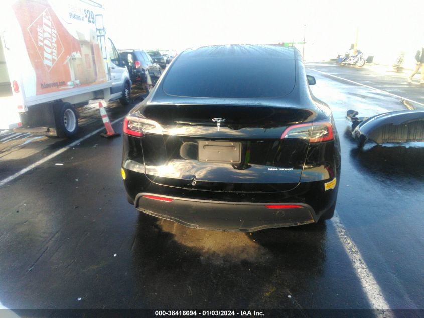 2022 TESLA MODEL Y - 7SAYGDEE9NF534328