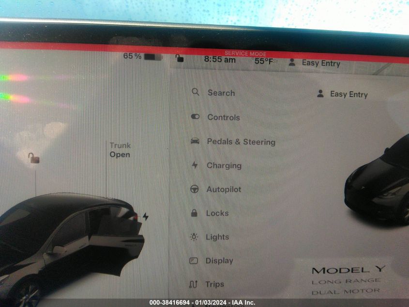 2022 TESLA MODEL Y - 7SAYGDEE9NF534328