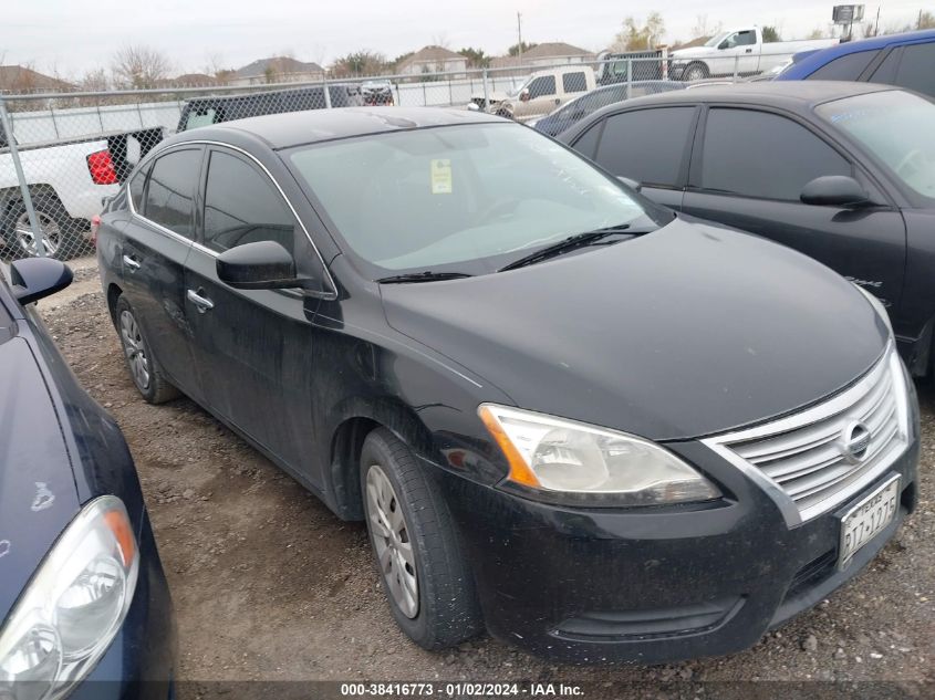 2015 NISSAN SENTRA S - 3N1AB7AP8FY279489