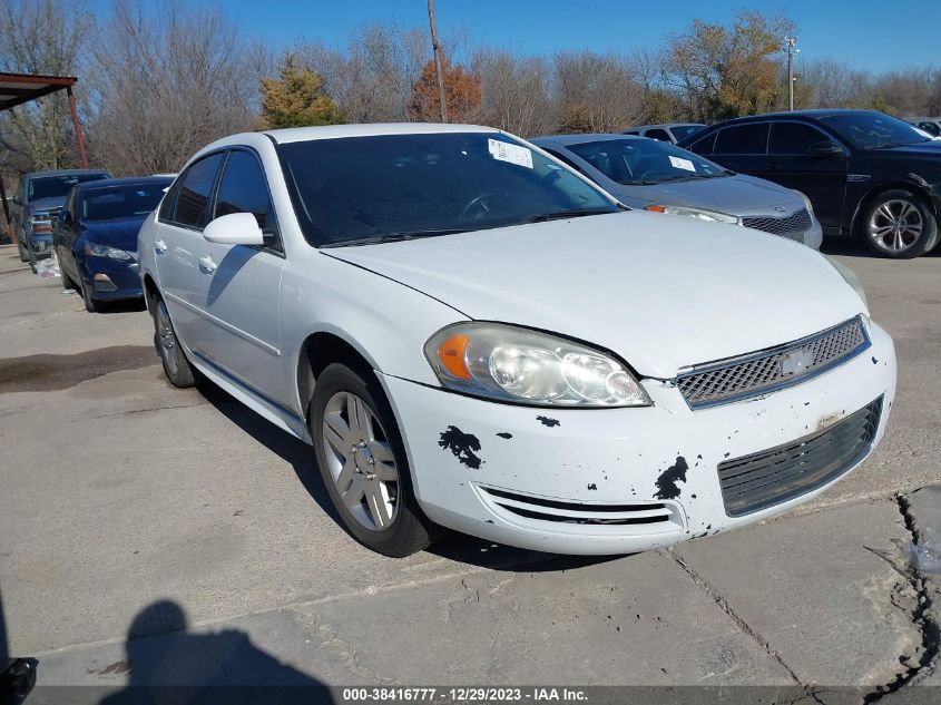 2013 CHEVROLET IMPALA LT - 2G1WG5E37D1242969