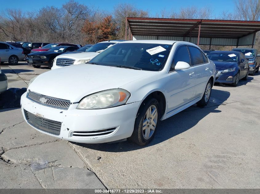 2013 CHEVROLET IMPALA LT - 2G1WG5E37D1242969