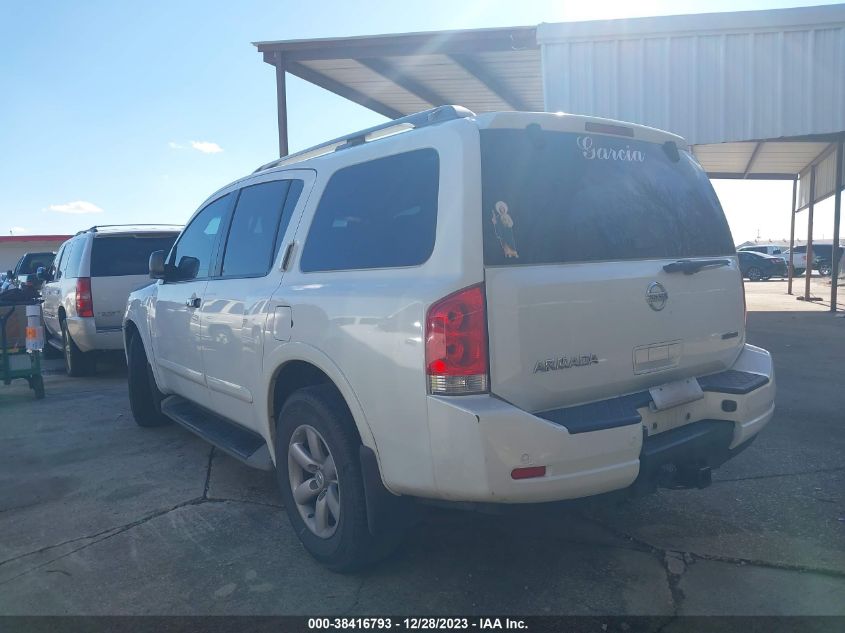 2013 NISSAN ARMADA SV - 5N1BA0ND8DN603008