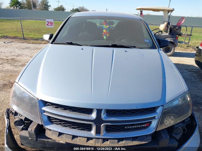 2013 DODGE AVENGER SE - 1C3CDZAB7DN684340