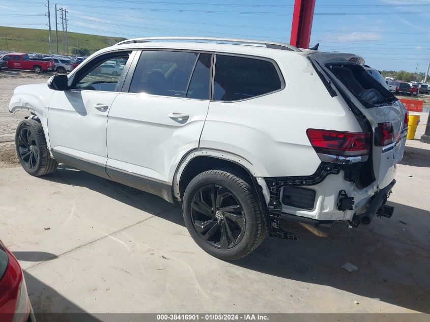 2022 VOLKSWAGEN ATLAS SEL - 1V2BR2CA3NC522205