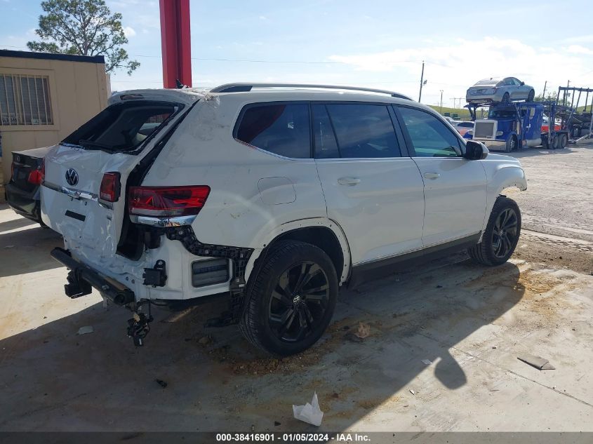 2022 VOLKSWAGEN ATLAS SEL - 1V2BR2CA3NC522205