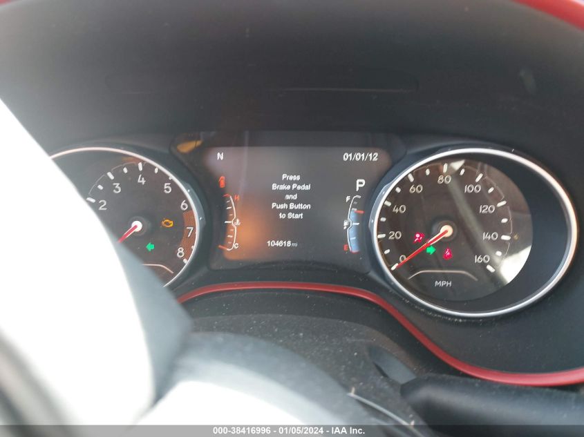 2017 JEEP NEW COMPASS TRAILHAWK 4X4 3C4NJDDB7HT631543