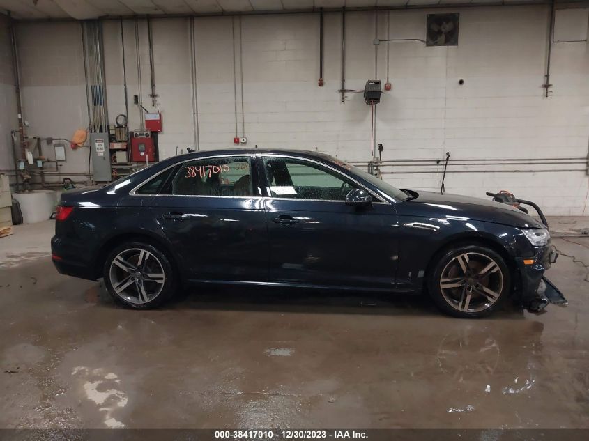 2017 AUDI A4 2.0T PREMIUM - WAUENAF42HN033245