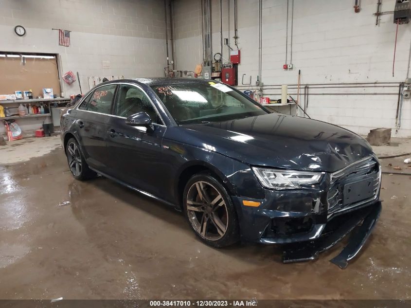 2017 AUDI A4 2.0T PREMIUM - WAUENAF42HN033245