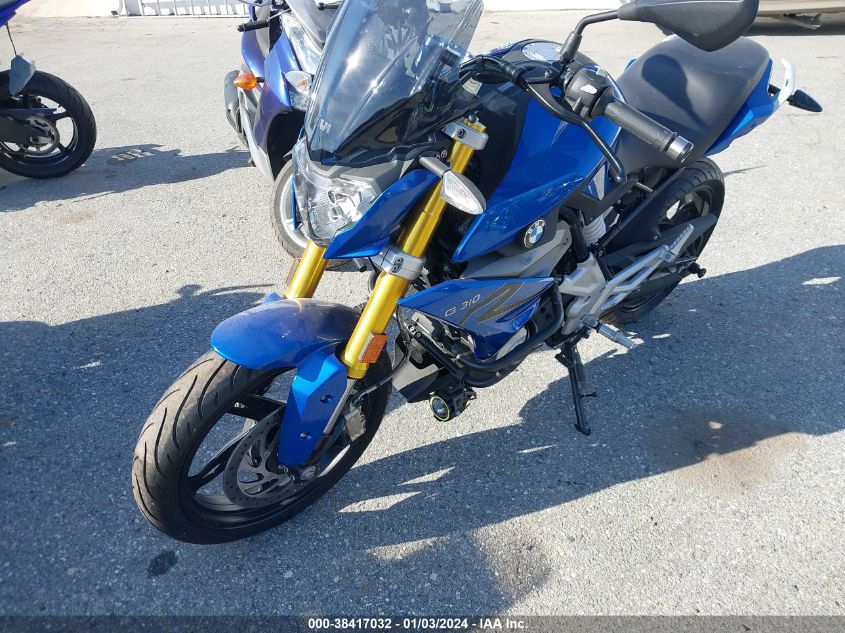 2018 BMW G310 R WB30G1102JR853324