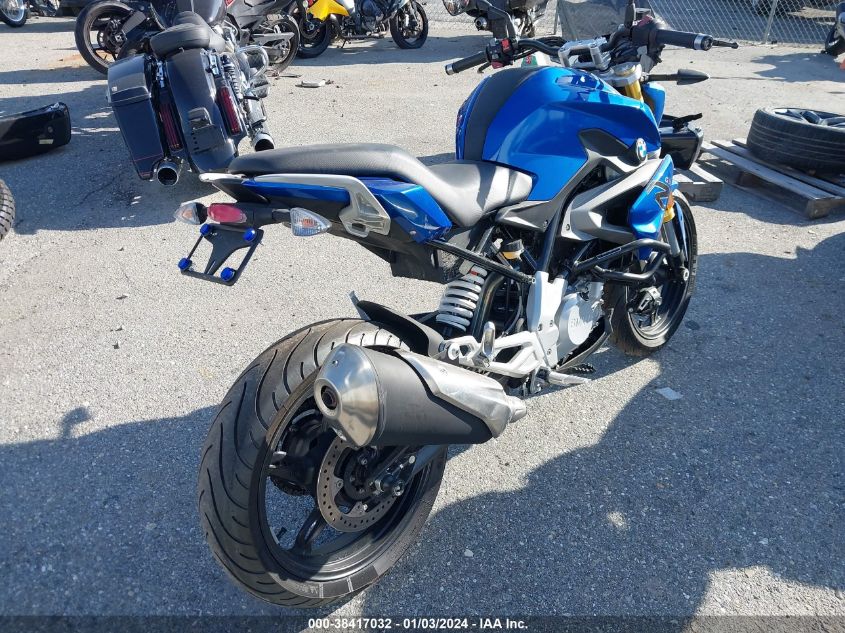 2018 BMW G310 R WB30G1102JR853324
