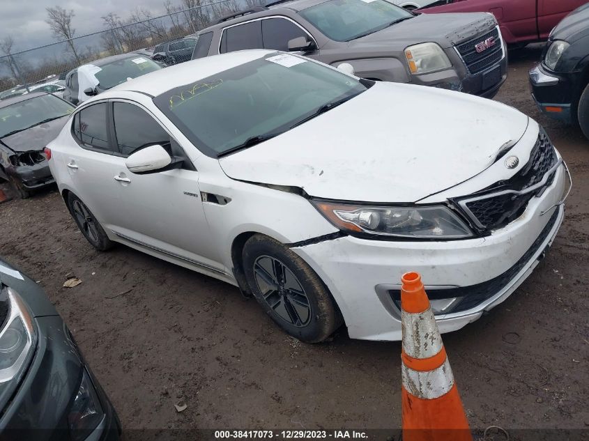 2013 KIA OPTIMA HYBRID LX - KNAGM4AD7D5045258